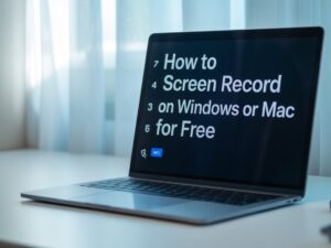 How to Screen Record on Windows or Mac for Free