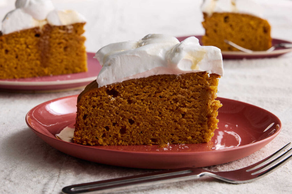 Olive Oil Pumpkin Pie Recipe with Savory Maple Cream