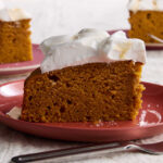 Olive Oil Pumpkin Pie Recipe with Savory Maple Cream