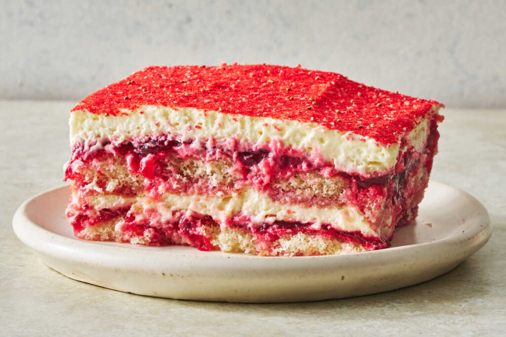 Cranberry Tiramisu Recipe (with Video)