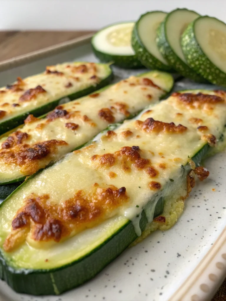 Baked Courgettes With Garlic