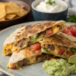Cheeseburger Quesadilla Recipe