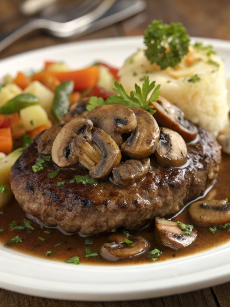 Salisbury Steak with Mushrooms Recipe